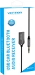 Bluetooth-ресивер Vention AUX TRS 3.5мм USB Bluetooth 5.0 Coiled Cable 1.5M Gray Zinc Alloy (NAGHG) - зображення 3