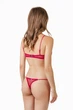 Бюстгальтер женский мягкая чашка из сеточки с кружевом Felisiya Lingerie Малиновое вино 2008-910c M - изображение 3