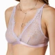 Бюстгальтер женский кружевной мягкая чашка Felisiya Lingerie Сиреневый 2007-079 L - изображение 1