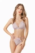 Трусики мини-стринги кружевные женские на регуляторах Felisiya Lingerie Нежно-сиреневый 205-079 one size - изображение 3