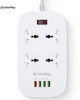 Сетевой фильтр-удлинитель ColorWay 4 розетки/4 USB White (CW-CHU44QW) - изображение 2