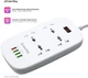 Сетевой фильтр-удлинитель ColorWay 4 розетки/4 USB White (CW-CHU44QW) - изображение 10