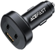 Автомобільний зарядний пристрій Acefast B3 66W 2xUSB-C+1xUSB-A Black (6974316280415) - зображення 2