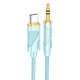 Кабель Hoco UPA30 AUX 3.5мм на Type-C audio conversion cable (1M) для машини, телефонів, програвачів, комп'ютерів Синій - зображення 1