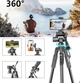 Штатив трипод професійний для камери смартфона відеокамери NeePho Tripod NP-8830 155 см Black/Чорний - зображення 8