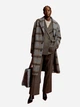 Штаны женские H&M 1096238_гус.л 36 Коричневые (KAY2000001509036) - изображение 2