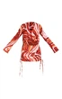 Платье PrettyLittleThing CNE3794 40 красный принт - изображение 3