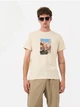 Футболка хлопковая длинная мужская H&M 1036336_мост_05 M Бежевая (KAY2000001455036) - изображение 1
