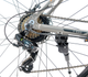 Електровелосипед ROCKSHARK 27.5" MTB AL ROCK003 Сіро-жовтогарячий (4037E-1) - зображення 5