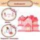 Кукольный дом Bay DReamy двухэтажный игрушка-зайчонок, аксессуары, животные Розовый (6679) - изображение 5