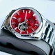 Годинник наручний ORIENT RA-AR0010R10B в кольорі червоний/сріблястий. - зображення 2