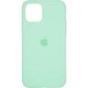 Чехол Fiji Silicone Case для Apple iPhone 12 бампер накладка Full Soft Spearmint - изображение 2