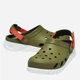 Мужские кроксы Crocs Duet Max II Clog 208776-3UA 41-42 (M8/W10) 26 см Зеленые (1962657207050) - изображение 3