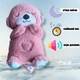 Мягкая игрушка ночник Выдра для сна розового цвета - изображение 2