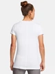 Спортивная футболка для фитнеса женская Under Armour Tech Mesh Ss 1328964-102 S Белая (197777066473) - изображение 2