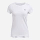 Спортивная футболка для фитнеса женская Under Armour Tech Mesh Ss 1328964-102 S Белая (197777066473) - изображение 3