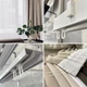 Бігунок-гачок Х для алюмінієвих карнизів Quadrum прозорий 50 шт. - зображення 4