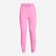 Спортивные штаны на флисе женские Under Armour Ua Rival Fleece Jogger 1379438-638 L Розовые (197777487315) - изображение 5