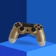 Бездротовий джойстик PS4 DS-2312 bluetooth DOUBLE-Motor Vibration 4 Wireless Controller -DMV-4-Gold - зображення 1