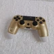 Бездротовий джойстик PS4 DS-2312 bluetooth DOUBLE-Motor Vibration 4 Wireless Controller -DMV-4-Gold - зображення 4