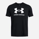 Футболка мужская Under Armour UA Sportstyle Logo Update SS 1382911-001 M Черная (196885638749) - изображение 3