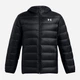Пуховик зимний короткий мужской Under Armour Legend Down Hooded Jacket 1385837-001 L Черный (196886535849) - изображение 6
