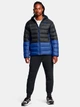 Пуховик короткий мужской Under Armour Legend Down Hooded Jacket 1385837-002 XL Черно-синий (196886533142) - изображение 3
