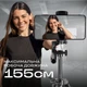 Штатив трипод професійний для камери смартфона відеокамери NeePho Tripod NP-8830 155 см Black/Чорний - зображення 6