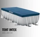 Тент-чехол Intex 28037 накрытие для каркасного прямоугольного бассейна 400 х 200 см - изображение 1