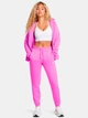Спортивные штаны утепленные женские Under Armour Ua Armour Fleece Jogger 1386510-572 S Розовые (197777206022) - изображение 3