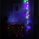 Гірлянда роса Кінський хвіст, 20 ниток по 2м, 400 LED, від USB і мережі 220В, статичний режим, IP44, Мультиколор - зображення 5