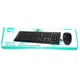 Комплект беспроводной клавиатура с мышью 198I CMK-326 Black (3_04408) - изображение 7
