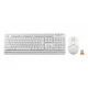 Комплект (клавиатура, мышь) беспроводной A4Tech FG1012 White USB - изображение 1