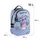 Рюкзак Kite Education teens 40x27x15 см 16 л блакитний (K24-2569M) - зображення 2