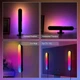 Светодиодный настольный светильник-лампа RGB для световой музыки с пультом управления, Черный - изображение 9