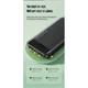Power Bank AWEI P37K 10000mAh Чорний - зображення 4