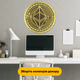 Пазл дерев'яний Етеріум Ethereum, А5, Дерев'яна коробка 35 елементів - зображення 6
