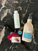 Набор косметики для лица и тела в подарочной коробке Beauty box женская косметика по уходу Glossybox хайлайтер, гель для умывания, масло для лица, крем дезодорант, кондиционер для волос премиум (080820) - изображение 4