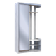 Прихожая Doros City One Door Белый Дуб 1 Зеркало 110х45х210 (7536987) - изображение 1