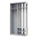 Прихожая Doros City One Door Белый Дуб 1 Зеркало 110х45х210 (7536987) - изображение 3