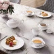 Набір із 2 блюдець Villeroy & Boch Anmut Platinum №1 15 см (1046361280) - зображення 2