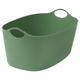 Корзина для белья IKEA TORKIS Flexi 205.791.65 зеленая, 35л - изображение 1