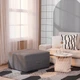 Пуф-матрац IKEA VITHÄLL 105.654.18 жорсткий/Віссле сірий, 80х200 см - зображення 3