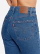 Jeansy regular fit damskie Levi's 501 Crop 36200-0225 30-30 Granatowe (5400970718182) - obraz 4