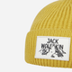 Czapka beanie Jack Wolfskin Badge Beanie A61610M_0042 One Size Żółta (4064886302197) - obraz 2