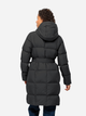 Пуховик зимовий довгий жіночий Jack Wolfskin Frozen Lake Coat W 1206132_6000 XL Чорний (4064993904093) - зображення 2