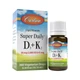 Витамины и минералы Carlson Labs Super Daily D3+K2 2000 IU/45 mcg, 10.16 мл - изображение 1