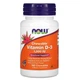 Витамины и минералы NOW Vitamin D3 1000 IU, 180 жевательные таблетки - изображение 1