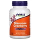 Натуральная добавка NOW Mannose Cranberry, 90 вегакапсул - изображение 1