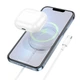 Беспроводное зарядное устройство Hoco CW47 Original series 15W magnetic wireless fast charger, Silver - изображение 3